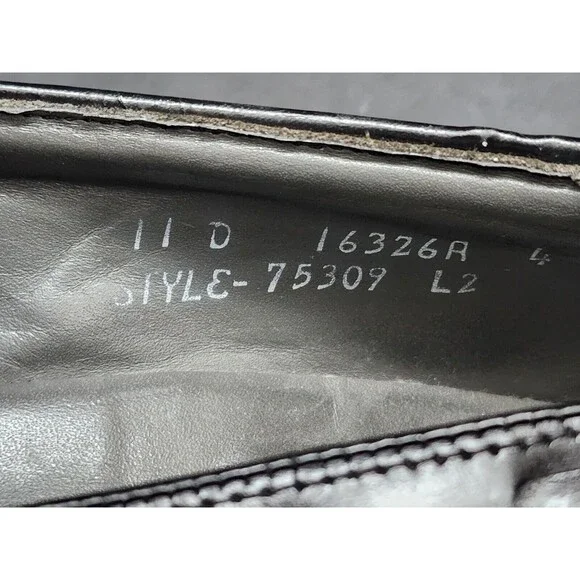 FootJoy Classics Men's Black Leather Tassel Loafer Shoes Size 11D Style 75309 - Picture 12 of 13